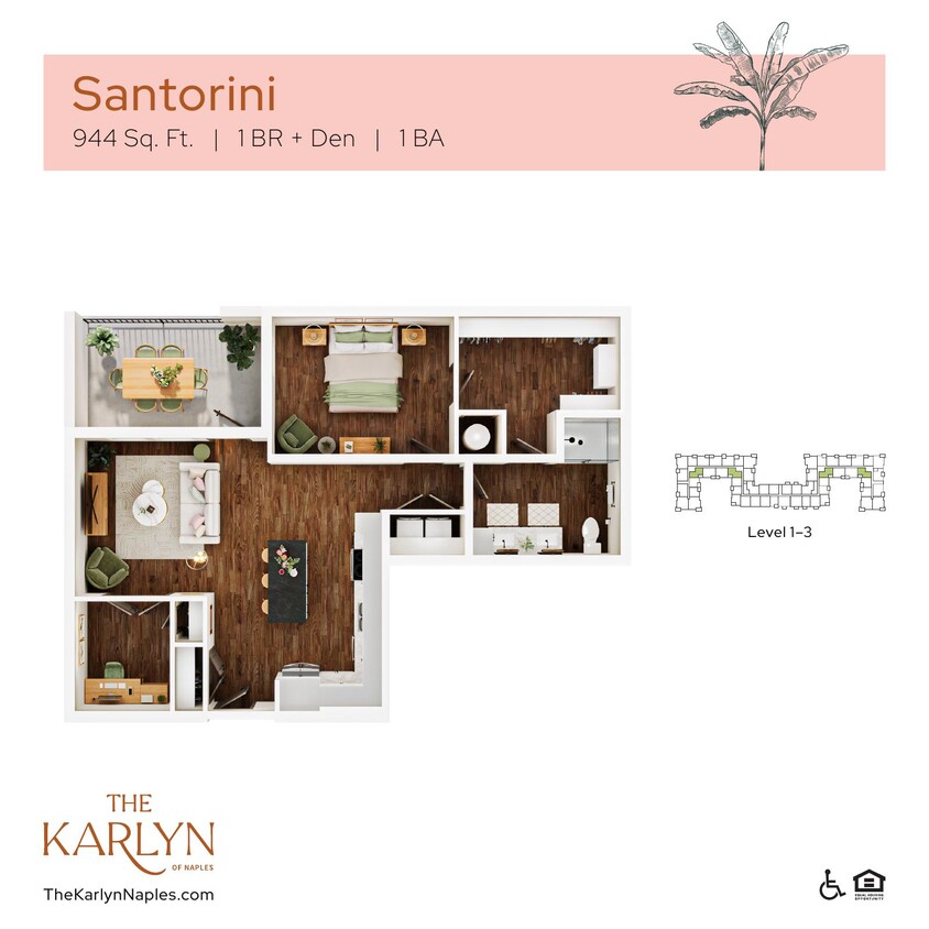 Floor Plan - Santorini