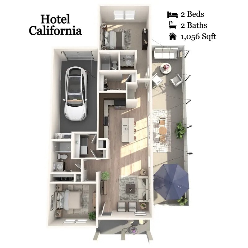 Floor Plan - Hotel California
