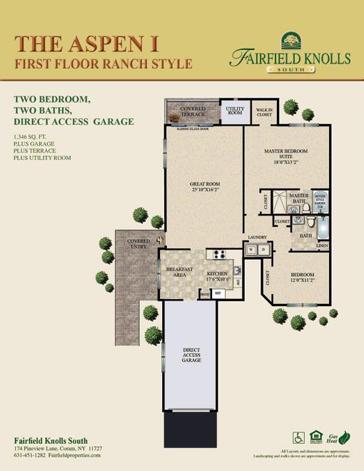 Floor Plan - The Aspen I