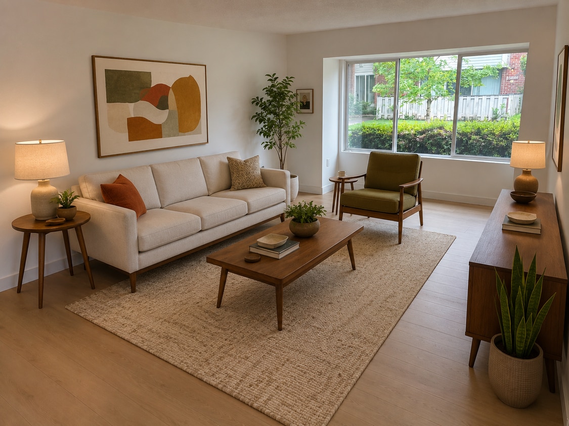Floor Plan - 2 bedroom 2 bath - 992