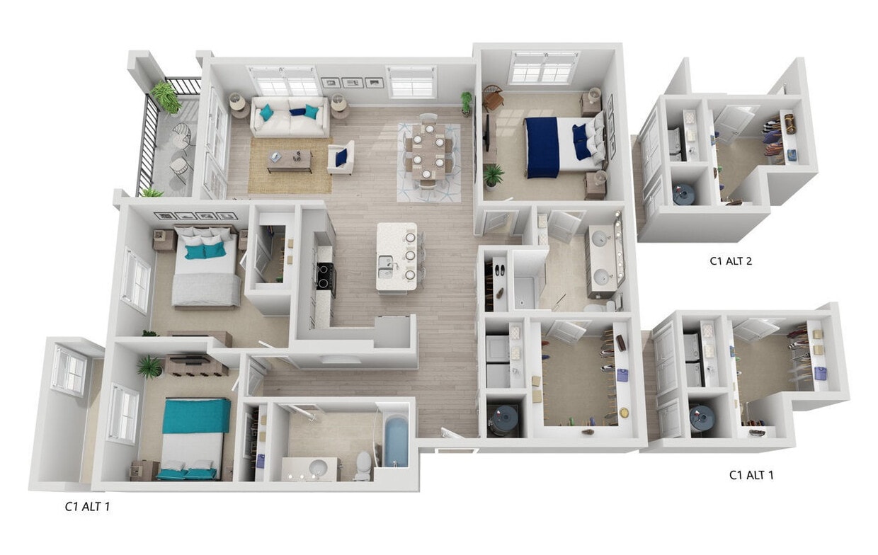 Floor Plan - C1-B