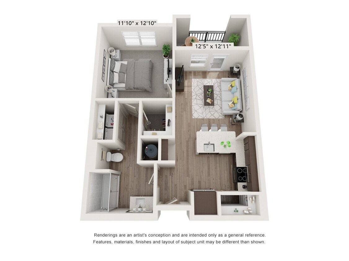 Floor Plan - A1 - Sage