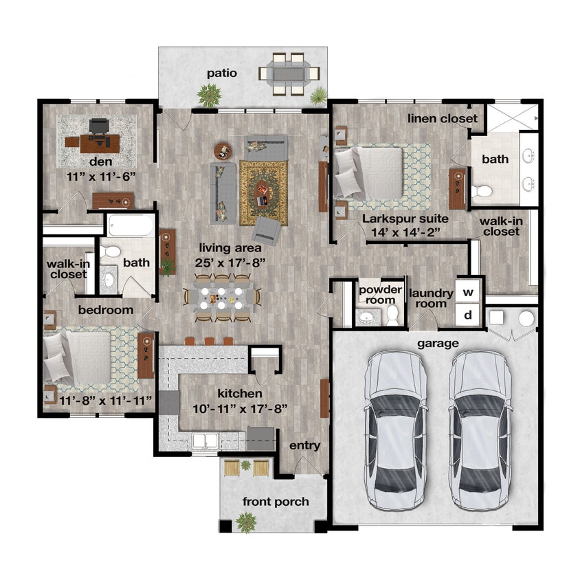 HC_FloorPlans_Larkspur - Larkspur