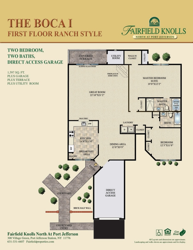 Floor Plan - The Boca I