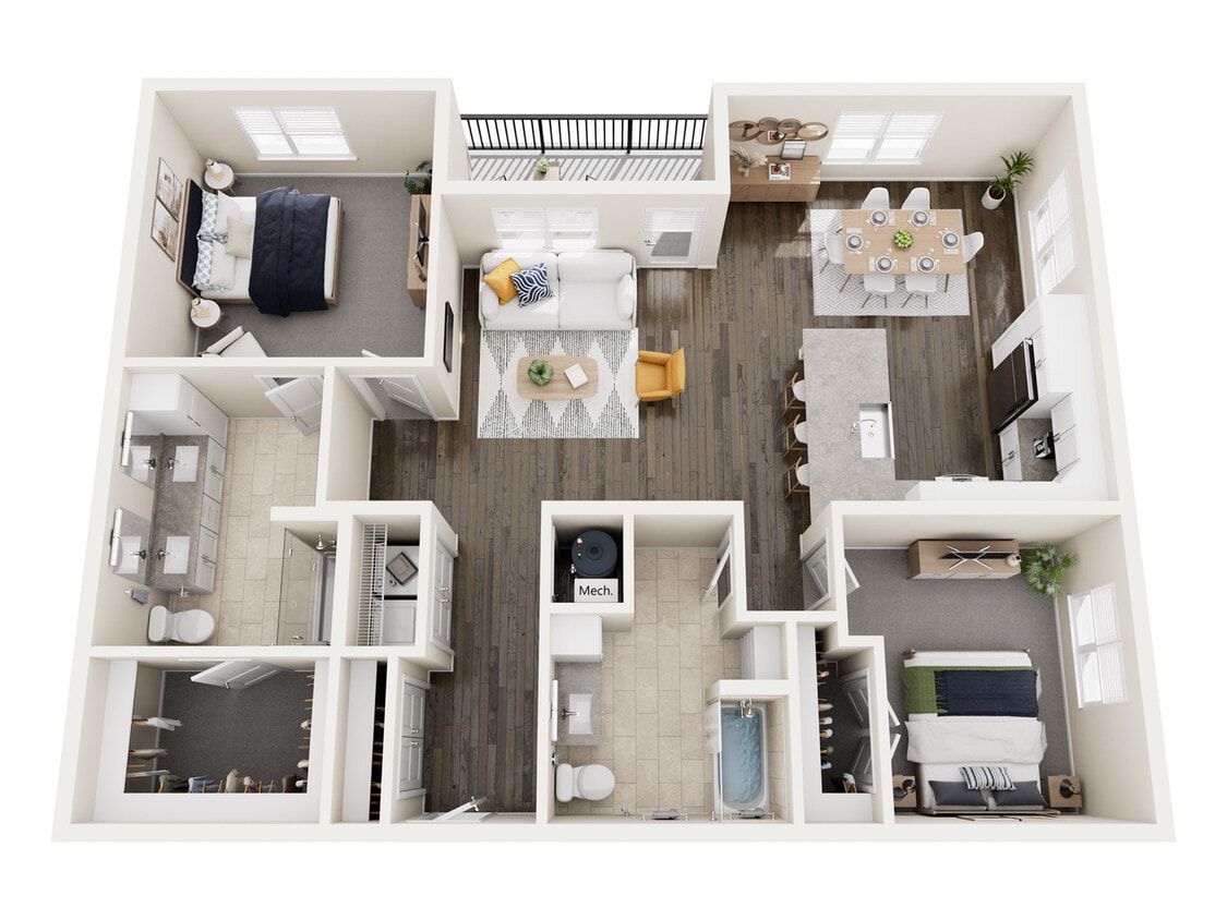 Chorus Asheville_B2_1286 SQFT - B2A