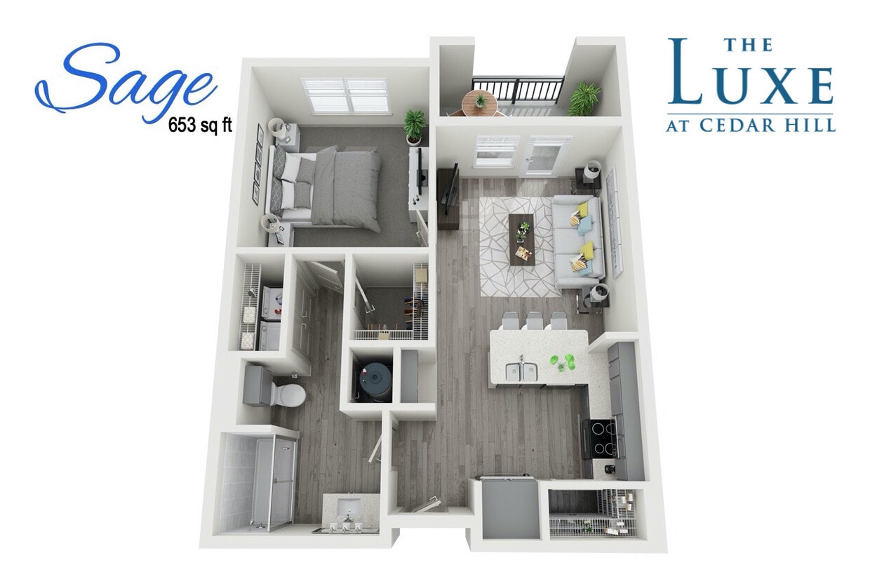 Floor Plan - A1 - Sage