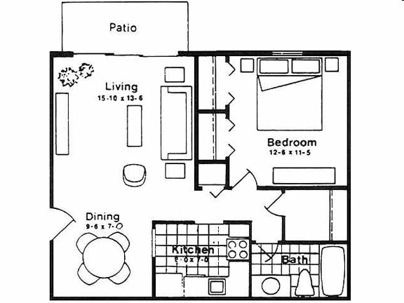 1BR/1BA - The Kamal