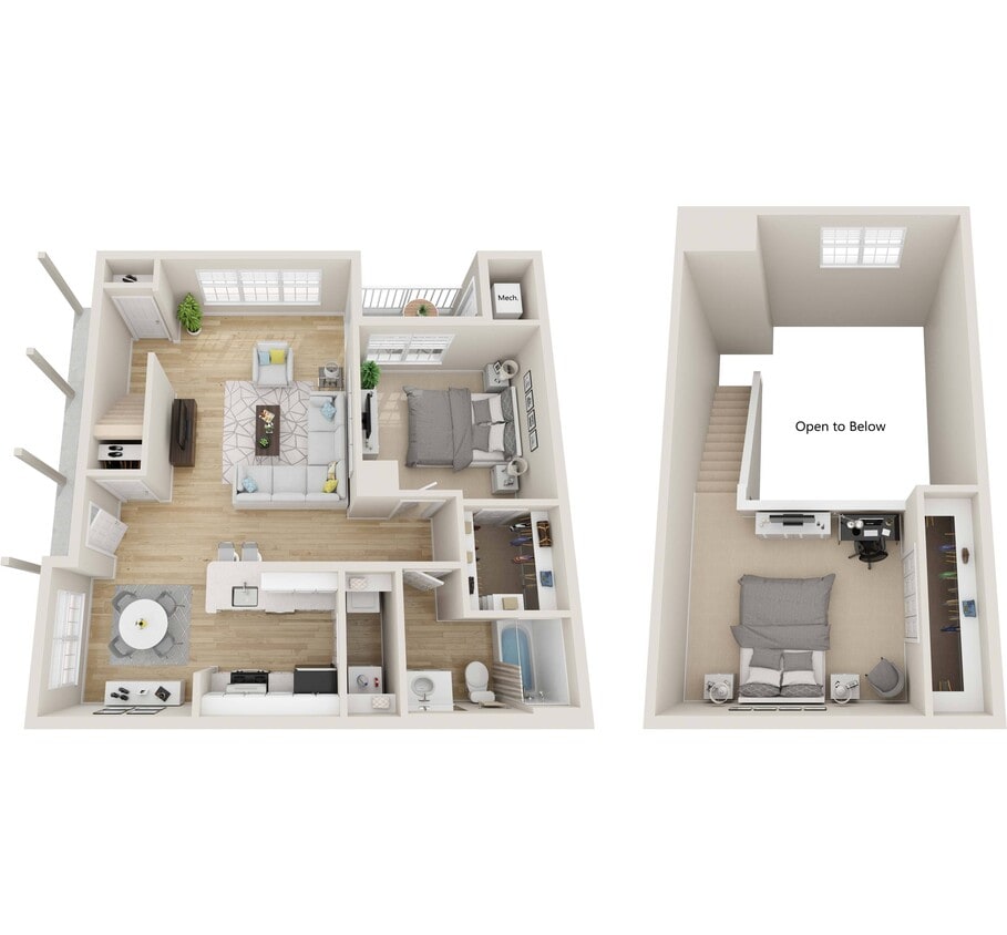 Floor Plan - Macoun with Loft