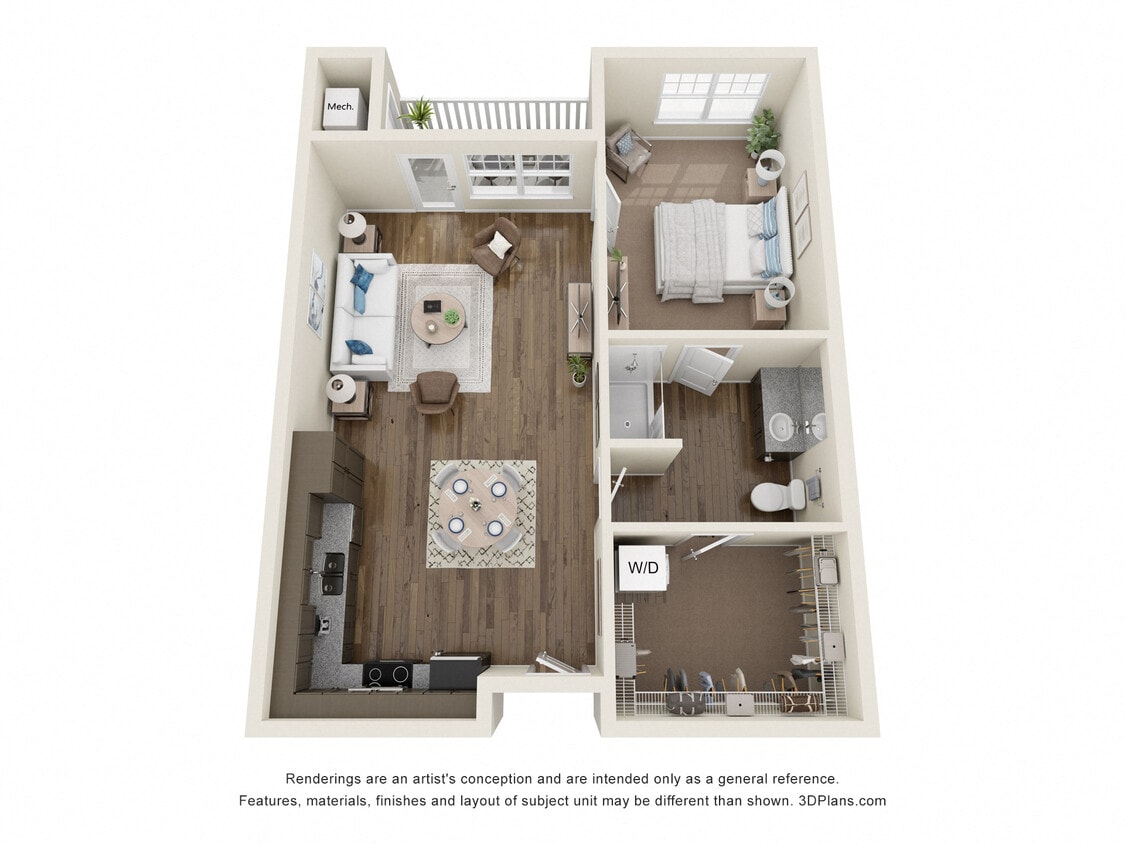 Floor Plan - The Mill