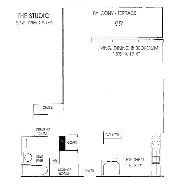 Floor Plan - The Studio