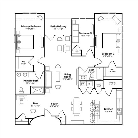 Floor Plan - Cabernet I