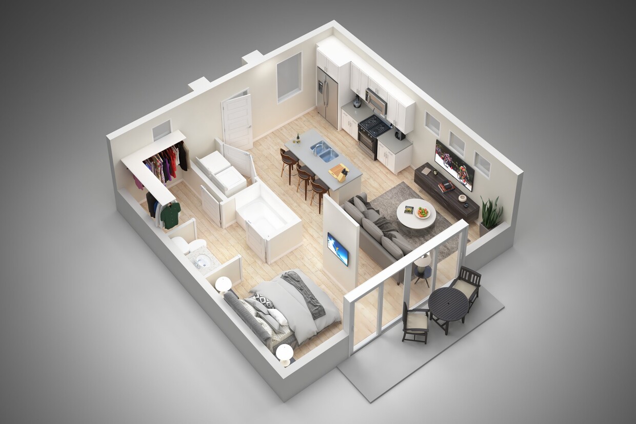 Floor Plan - Studio