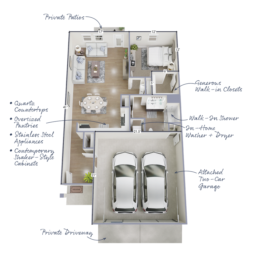 Floor Plan - The Haven