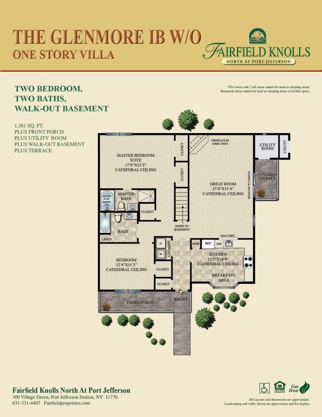 Floor Plan - The Glenmore IB W/O