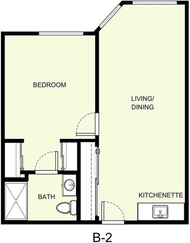 Floor Plan - B-2 Garden Suite