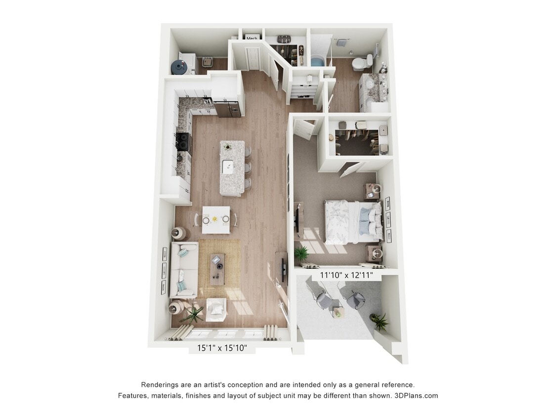 Floor Plan - C1 - Robin Cottage