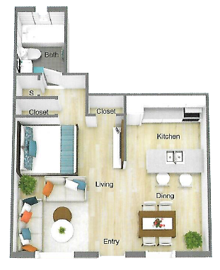 Floor Plan - STUDIO