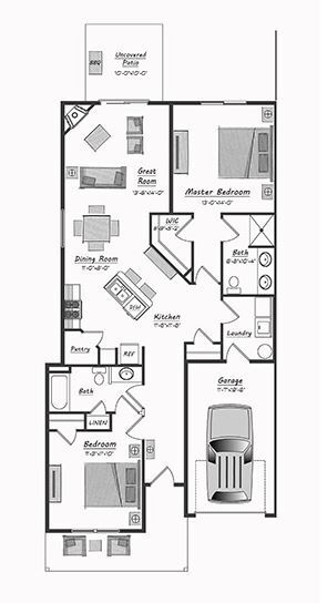 Floor Plan - Chickadee