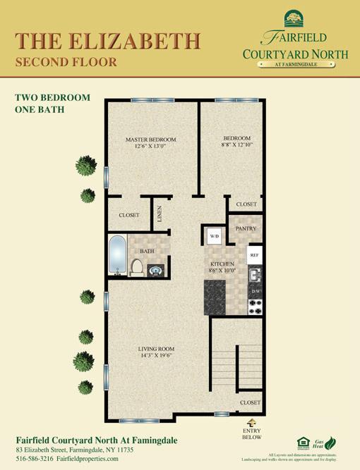 Floor Plan - The Elizabeth Upper