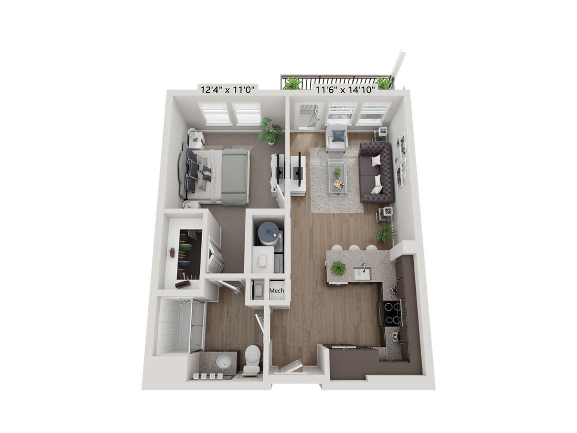 Floor Plan - A1 - Voyager