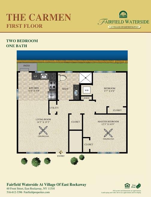 Floor Plan - The Carmen