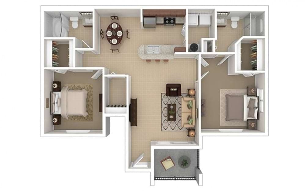 Floor Plan - Lagoon South 1