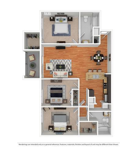 Floor Plan -  Evian