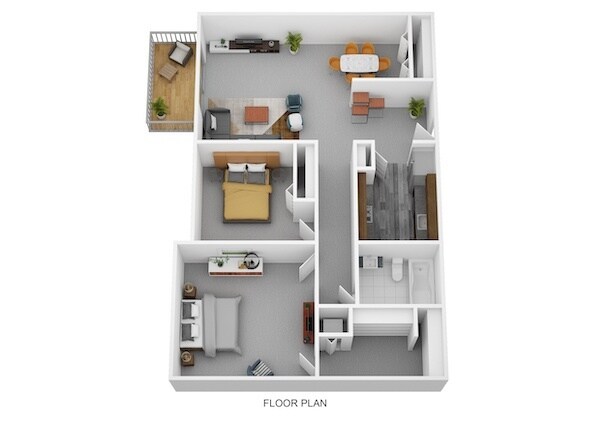 Floor Plan - The Montgomery