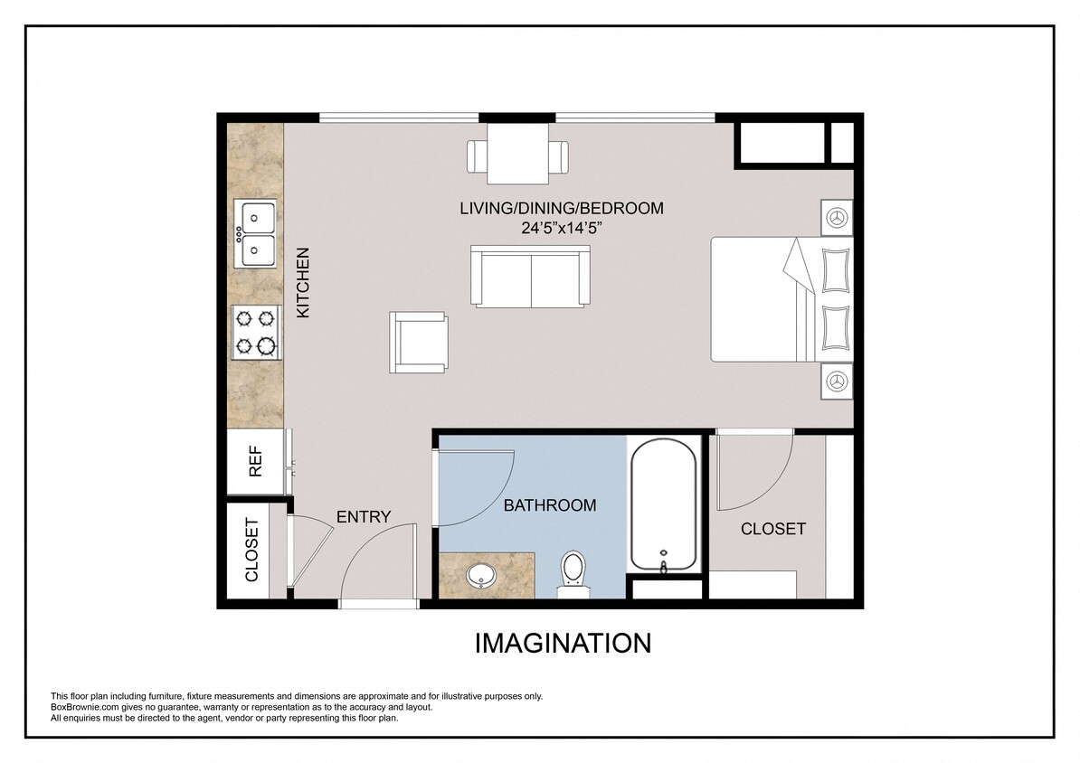 Floor Plan - Imagination - Studio