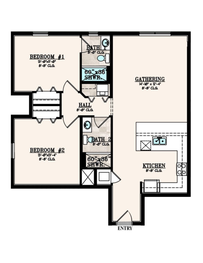 Floor Plan - The Ruskin Creek