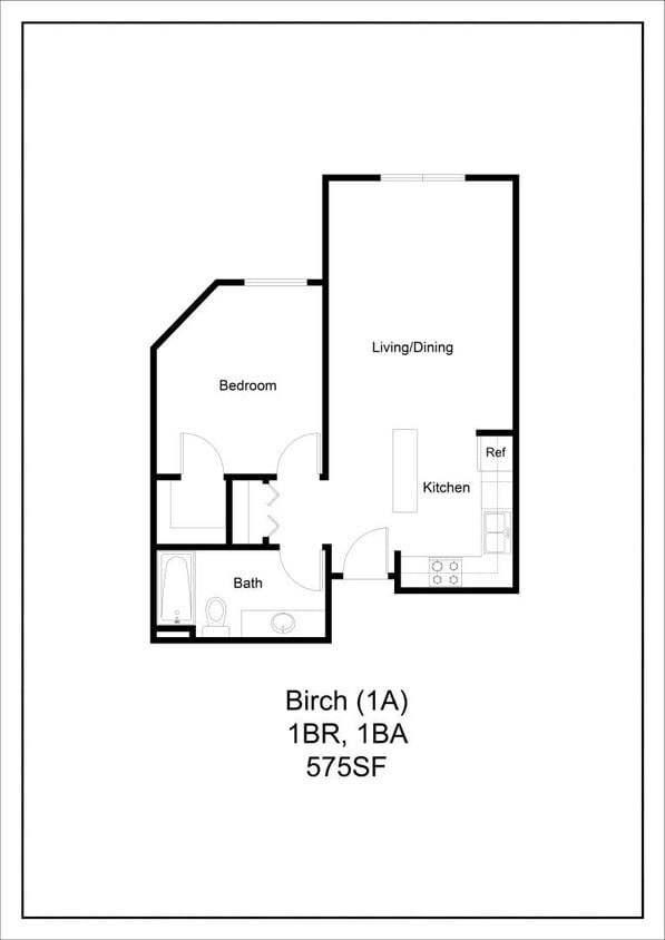 Floor Plan - Birch (1A)
