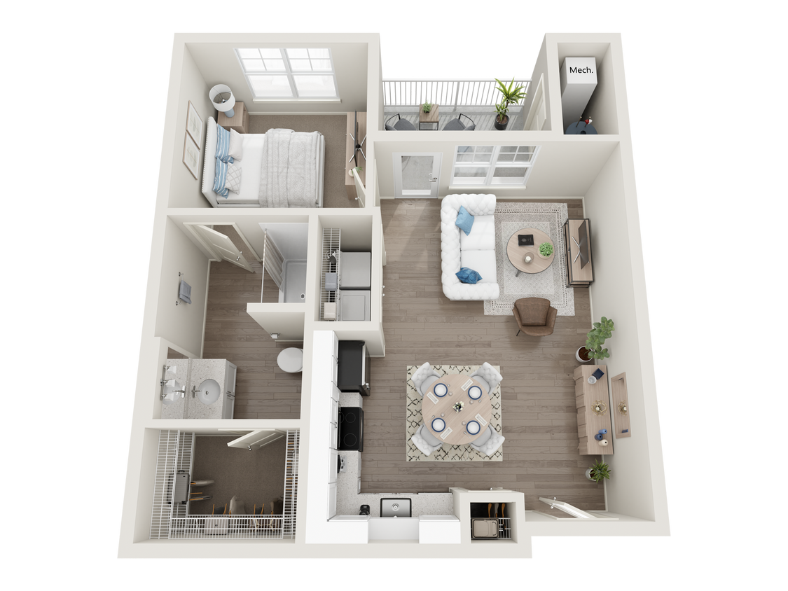 Floor Plan - The Potomac