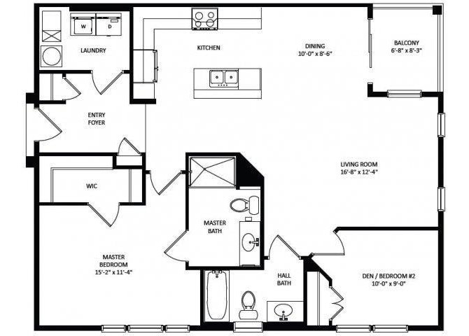 Floor Plan - Skyline II