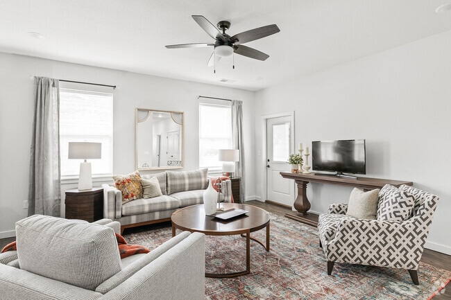 Living Room - Deerbrook Farms 55+ Senior Rental