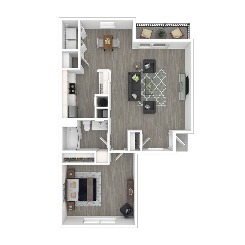 Floor Plan - The Gilcrease