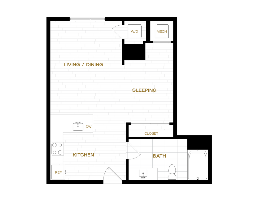 Floor Plan - Studio-S1