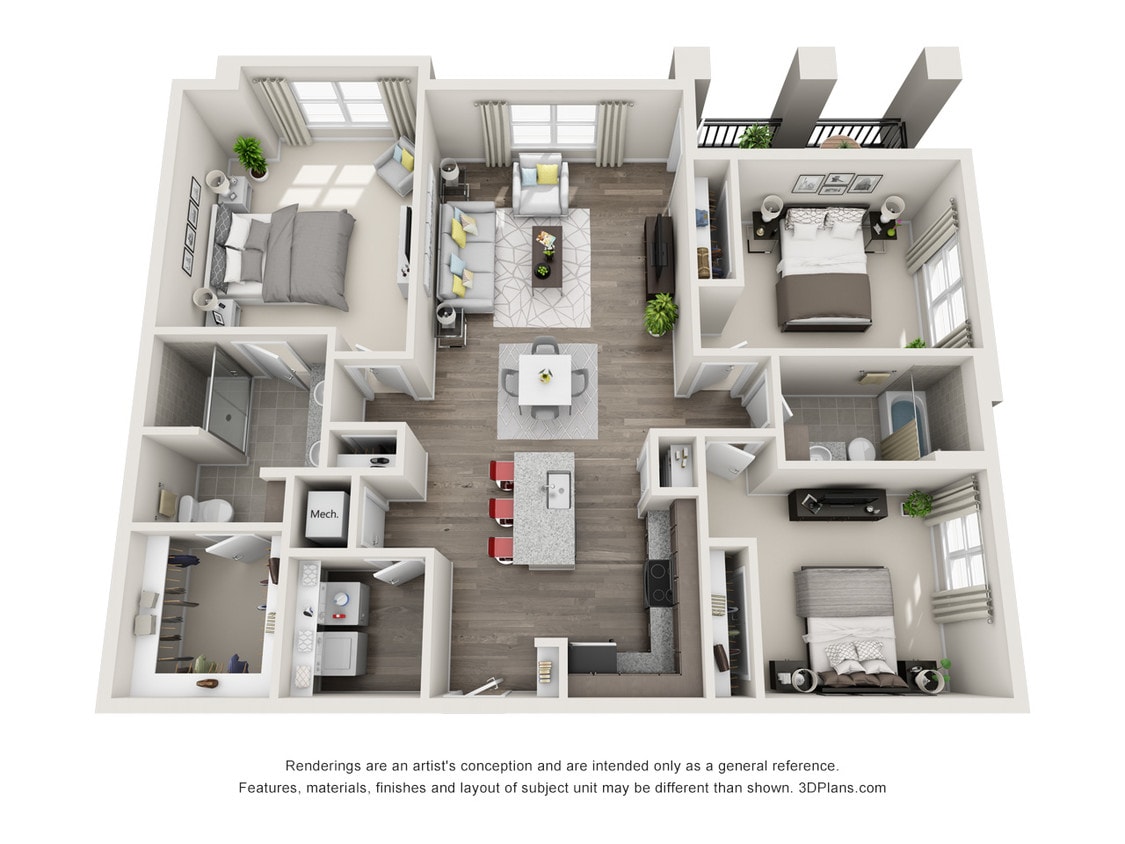 Floor Plan - The Langston
