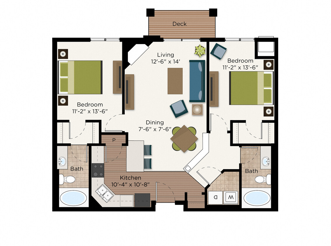 Floor Plan - The Graham