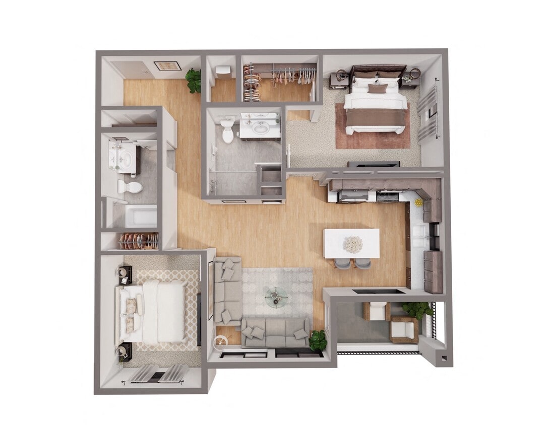 Floor Plan - B 1.0