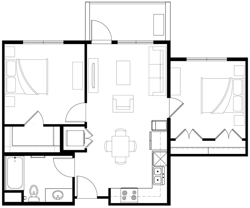 Floor Plan - B1 | Age 55+