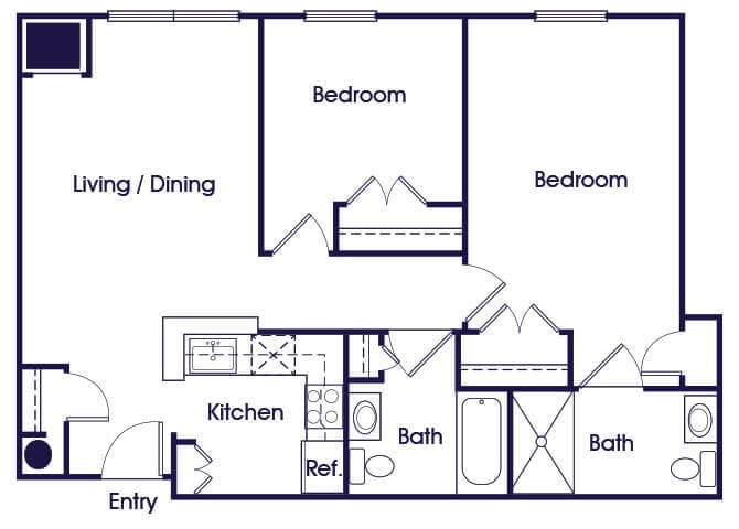 Floor Plan - B2 Guardian Place II