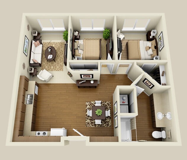 Floor Plan - 2A - ADA