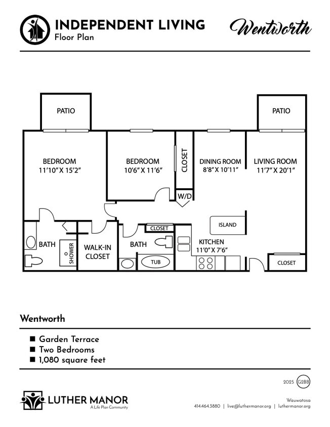 Floor Plan - The Wentworth
