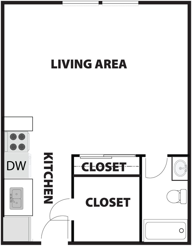 Floor Plan - Studio 