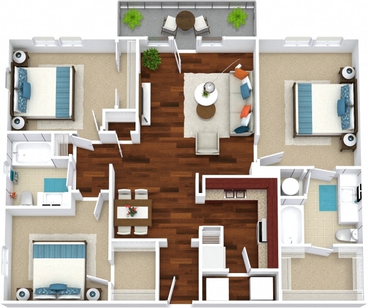Floor Plan - The Sycamore