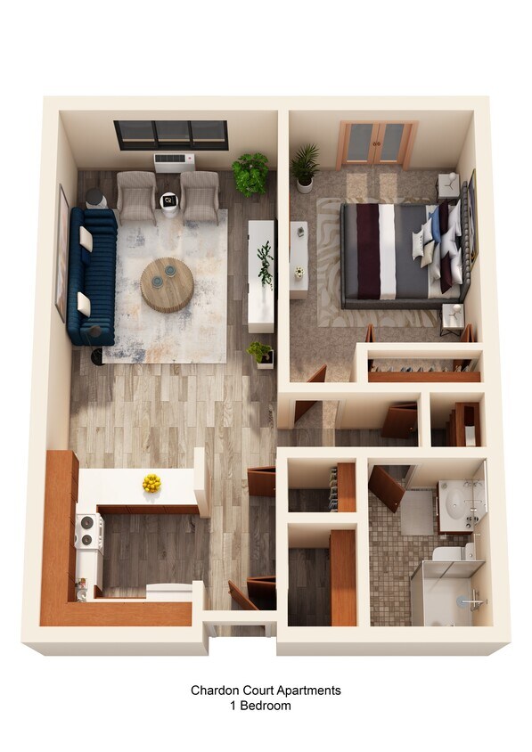 Chardon Court 1 Bedroom - One Bedroom