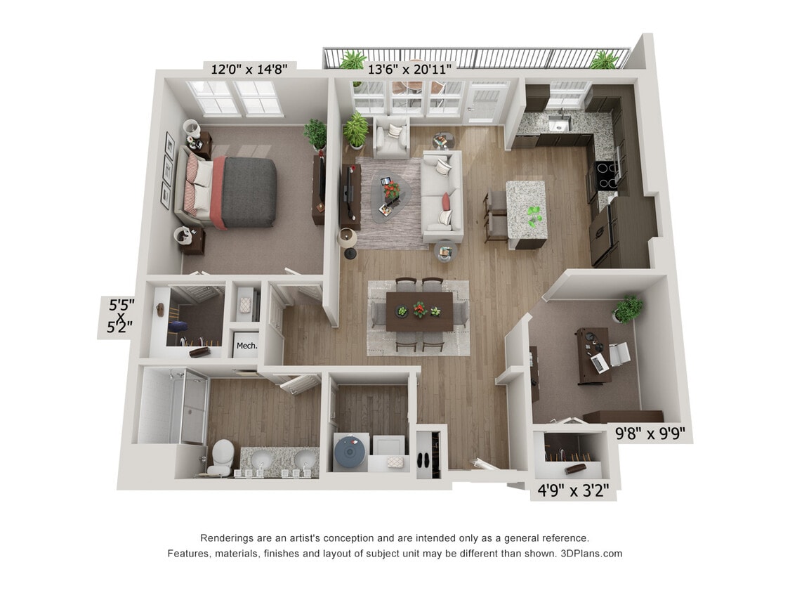 Floor Plan - A4 - Azure