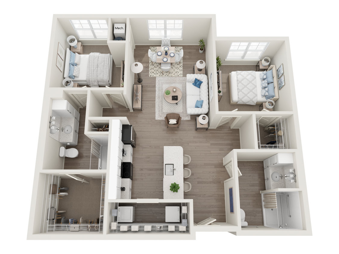 Floor Plan - The Clinch ADA