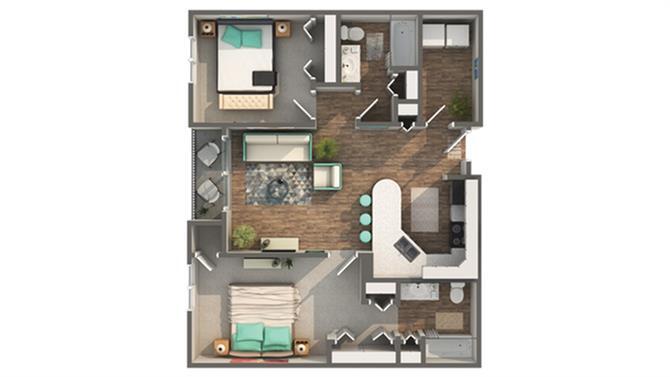 Floor Plan - The Indigo