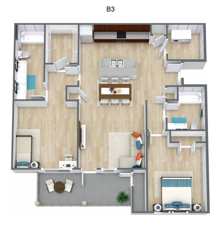 Floor Plan - B3